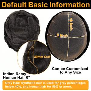Julianna vente en gros afro-américaine peau mince <span class=keywords><strong>dentelle</strong></span> homme perruque de cheveux toupet naturel cheveux humains toupet afro cheveux bouclés toupet pour hommes - Product Image 4