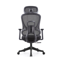 Chaise De bureau en maille ergonomique de conception de haute qualité chaise à dossier haut Foshan mobilier De bureau Cadeira De Escritorio Silla Oficina
