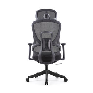 Silla de oficina de malla ergonómica de diseño de alta calidad Silla con respaldo alto Muebles de oficina Foshan Cadeira De Escritorio Silla Oficina - Product Image 4