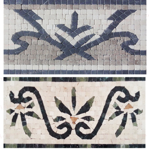 WEIDE tùy chỉnh thiết kế đồ họa trang trí biên giới nội thất đá cẩm thạch travertine đơn giản gạch khảm biên giới mẫu - Product Image 3