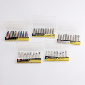 Embouts de ponceuse à ongles Emery - Outils professionnels portables pour l'élimination des peaux mortes et la préparation des ongles, accessoires en acier inoxydable pour les capsules d'ongles en acrylique - Product Image 1