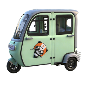 <span class=keywords><strong>Triciclo</strong></span> Eléctrico Pequeño de Estilo Caricatura, Totalmente Cerrado, para Transporte de Pasajeros y Uso Doméstico - Product Image 2