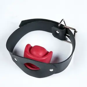 Latex Open Mouth Gag Ball Bdsm Bondage Harness Fetish Plug Sex Toy For Female Shop Gear