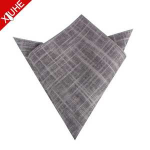 رخيصة للرجال القطن جيب مربع مخصص مناديل في الكتان للرجال - Product Image 6