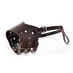 Bozales Personalizados de Cuero Genuino para Perros Malinois Belgos, Bozales Extra Anti-mordidas para Perros, Bozal Para Perro - Product Image 2