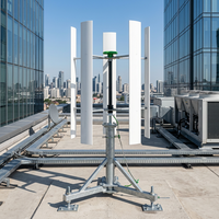Generador Eólico de Eje Vertical de 30kw 50KW, Sistema de Energía Eléctrica, Equipo de Ingeniería de Energía, Turbina Eólica