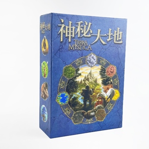 Jeu de société Terra Mystica, impression personnalisée en gros, cadeau de festival, jeu de société, stratégie civile de haute qualité. - Product Image 1
