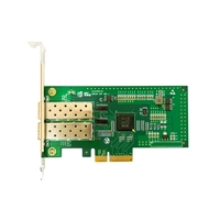 GRT kartu adaptor Server Ethernet serat optik untuk 1 Gigabit Dual-port Oneway transmisi hanya untuk mengirim perangkat peralatan serat