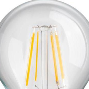 Bombilla LED de Filamento, Base E27, 4W, 2700K, Blanco Cálido Suave, Cristal (931965395) - Product Image 5