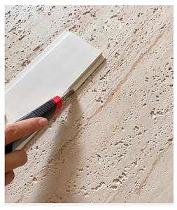 Panel de pared para interior y exterior de piedra Flexible, tablero de textura 3D de piedra <span class=keywords><strong>suave</strong></span>, tablero de fondo decorativo MCM, travertino impreso - Product Image 2