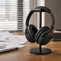 Headphone Nirkabel Original Pabrik Over-Ear ANC Bluetooth 5.3 Peredam Kebisingan dengan Mikrofon