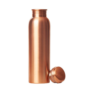 <b>Copper</b> Pure Ayurveda Benefits <b>Copper</b> Water <b>Bottle</b> Manufacturer From India Solid <b>Copper</b> Brushed <b>Drinking</b> Water <b>Bottle</b> - Product Image 5