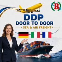 Agent maritime de Chine vers l'Allemagne, l'Italie, la France, service de fret porte-à-porte DDP par camion express maritime, économique