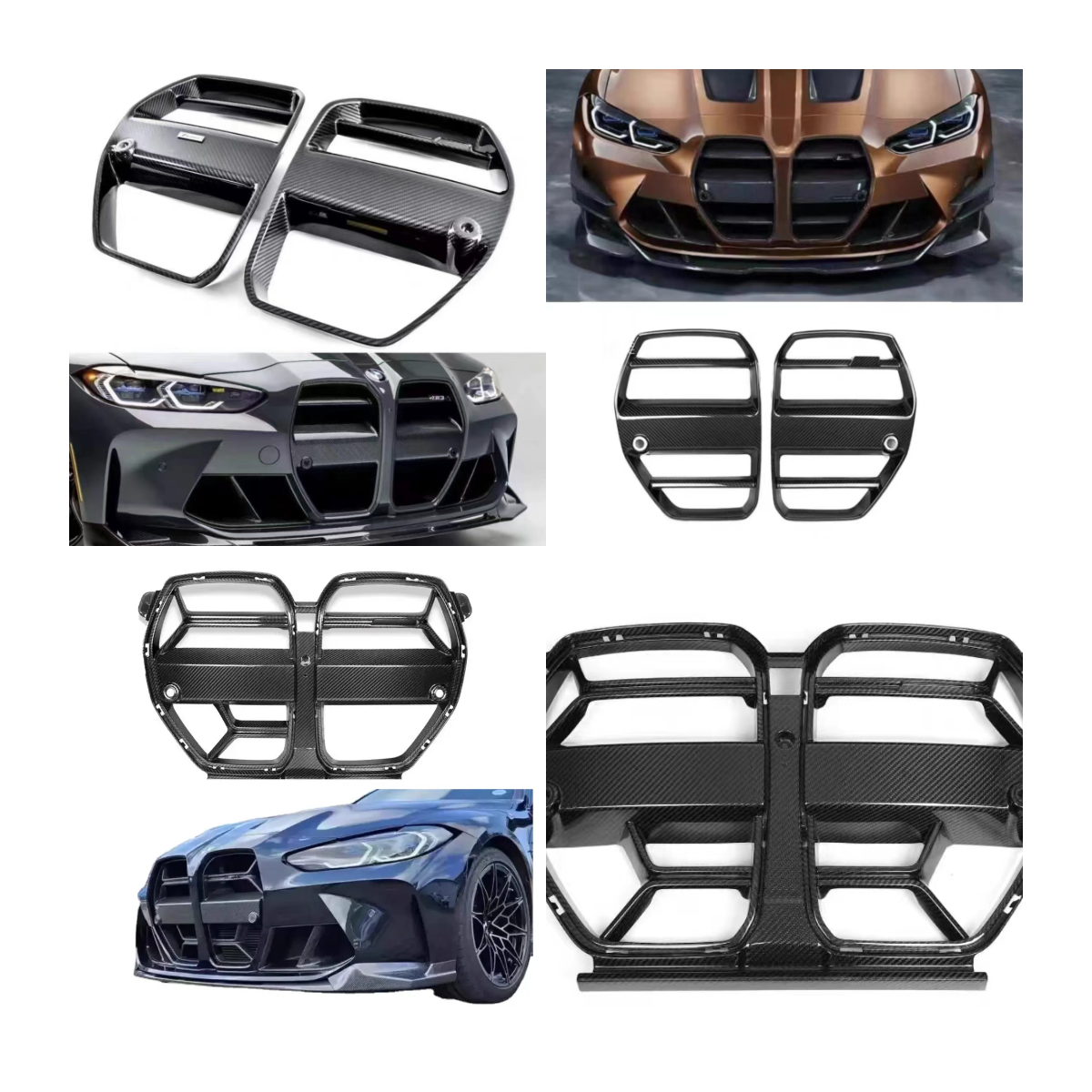 Карбоновый передний гриль