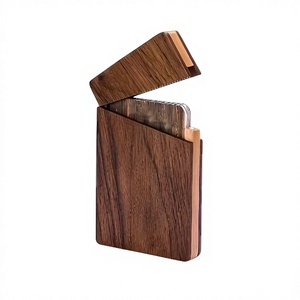 Wooden Square <b>Memo</b> <b>Pad</b> Holder Set Natural Finish Customizable Size Shape Blank Style Promotional Desk Organizer Customized - Product Image 4