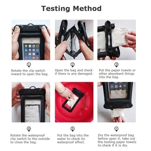 Étuis de téléphone étanches pour femmes et hommes pour iPhone 17 16 15 14 13, pochettes en plastique transparentes pour Samsung <span class=keywords><strong>S22</strong></span> S23 S24 <span class=keywords><strong>ultra</strong></span> - Product Image 5