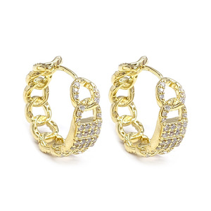 Orecchini a Cerchio Eleganti per Donne, Gioielli Minimalisti Chic alla Moda - Product Image 1