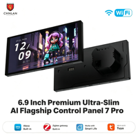Panel de Control Inteligente para el Hogar 7 Pro con Gateway Multiprotocolo Integrado, Control Remoto IR Alexa, Automatización del Hogar Tuya, Pantalla Táctil con IA