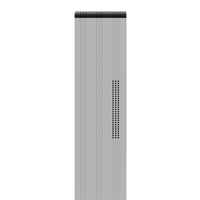Panneau d'affichage publicitaire Totem extérieur de 55 pouces avec écran LCD haute luminosité de 2000 nits