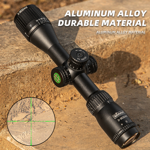Mira Óptica Ajustable <span class=keywords><strong>DIANA</strong></span> HY 3-9X32 AOE con Iluminación Verde y Roja para Caza - Product Image 4