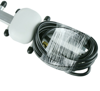 Haut-Gain 25dBi pour SMA mâle antenne sans fil extérieure 4G/2.4G WiFi amplificateur 1.5m câble Omni Yagi antenne Communication