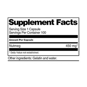 Sıcak satış doğal takviyesi Dou Dou Kou Myristica Fragrans <span class=keywords><strong>Nutmeg</strong></span> kapsül - Product Image 2