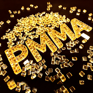 เม็ดพลาสติก PMMA ใส เกรดอาหาร สำหรับการขึ้นรูปโคมไฟ คุณภาพการส่องผ่าน 80% ประสิทธิภาพสูง - Product Image 1