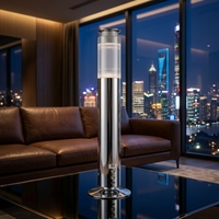 Diffuseur d'arômes intelligent de luxe à piles, sans eau, pour huiles essentielles, avec charge Type-C et lumière ambiante RGB, pour la maison et le bureau