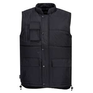 Portwest-S415BKRXL สีดำคลาสสิก bodywarmer - EAN 5036108182558ทุกสภาพอากาศ - Product Image 1