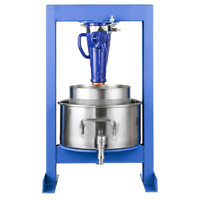 Extracteur de jus DAWNTECH DA-18L en acier inoxydable haute performance pour usage domestique et commercial, idéal pour ananas, miel, noix de coco, grenade