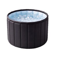 Bain de glace gonflable pliable pour la rééducation des athlètes, baignoire à eau froide