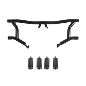 哈雷旅行车FLHX/FLHR/FLTRXST 2014-2025的2步发动机护罩W/Delrin滑块哈雷防撞杆 - Product Image 1