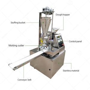 Hơi nước nhồi bánh bao Maker baozi máy tự động Nepal Momo công cụ Bun samosa thực hiện và máy hơi nước - Product Image 4