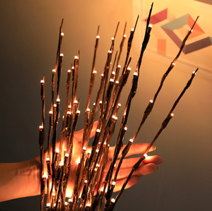 Gran oferta, <span class=keywords><strong>luz</strong></span> LED de noche de hadas con rama Artificial, clasificación IP44 para mesa interior, iluminación decorativa para vacaciones, dormitorio, sala de estar - Product Image 3