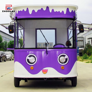 Pequeño coche comedor totalmente equipado casa personalizada Carro de comida callejera remolque de comida rápida - Product Image 2