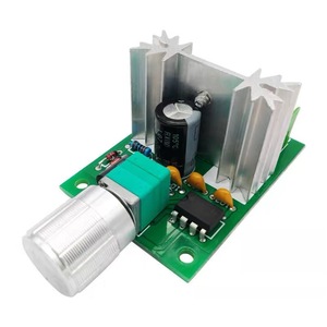 Controlador de velocidad de motor de CC Yixinsheng 6-12V 6A PWM para ventilador y motor - Product Image 2