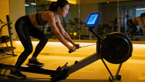 Máquina de Esquí de Competición Comercial con Resistencia de Aire Ajustable, Simulador de Esquí para Interiores para Gimnasios, Hyrox, CrossFit y Competiciones de Fitness - Product Image 6