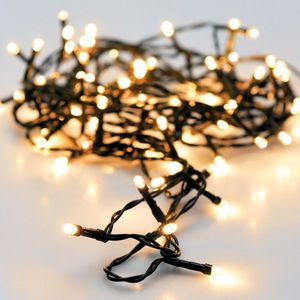 Guirlande fixe 240 LED blanc chaud 220V, 21m, IP44 - idéale pour la décoration extérieure et intérieure lors de fêtes et - Product Image 1