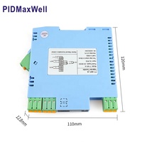 Transmisor de Temperatura Aislado para Riel DIN TT-601, 1 Entrada, 2 Salidas, Convertidor de Señal 4-20mA, Entrada Universal para Termopar RTD para PLC