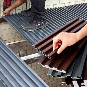 Panel de Techo Corrugado, Cubierta Impermeable para Pérgola, Panel Aislante para Gazebo y Patio - Product Image 1