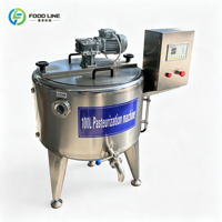 Multifunctionele Pasteurisatiemachines voor verse melk, geitenmelk, kamelenmelk, yoghurt en ijs; universele pasteurisator