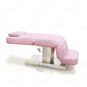 Muebles de Spa de alta calidad, camilla de belleza para pestañas, centro de belleza, tratamiento de acero inoxidable, cama de masaje moderna - Product Image 4