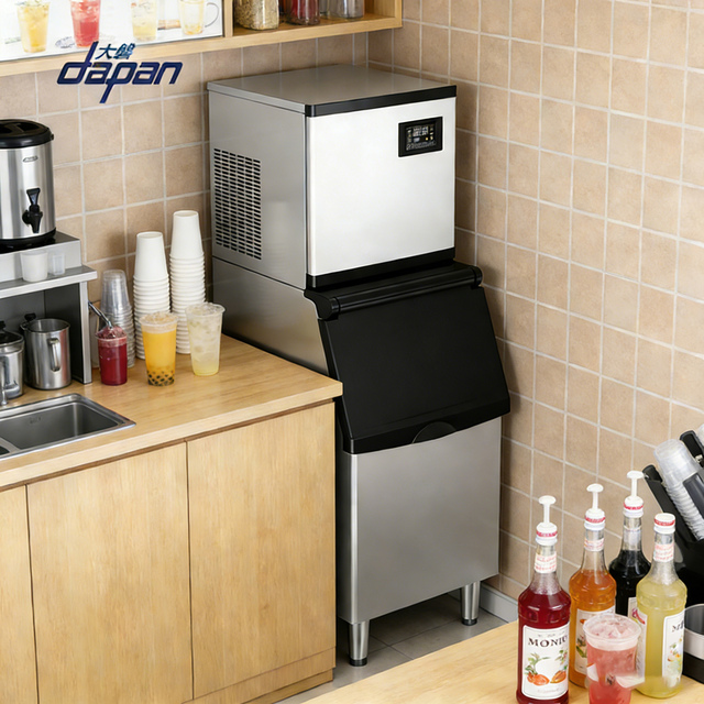 High Productivity Automatic Easy Operation Restaurant Cold Drinks Shop Commercial Ice Maker Machine for Business