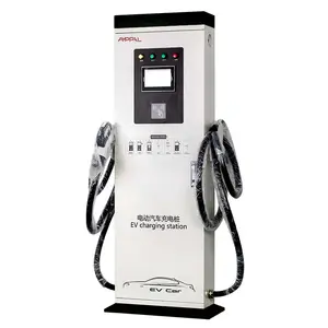 AMPPAL Electric Vehicle Ev Charging Station Dc 30kw 40kw Electric Car Charging Cable Ev Fast Charger