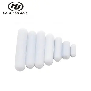 HAIJU LAB 7 pc/pack 混合尺寸 PTFE 强力磁力搅拌器搅拌棒搅拌棒-C 型实验室用磁棒