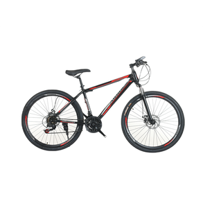 Haute qualité 24/26 pouces hommes VTT modèle de vitesse vélo avec jante en carbone en alliage d'aluminium fourche frein à disque V système de freinage - Product Image 5