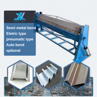 JX AUTO Machine à plier CNC en fer inoxydable manuelle 1.3m 2m 2.5m Machine à cintrer à plaque plate Tuyau de ventilation Cintrage à froid