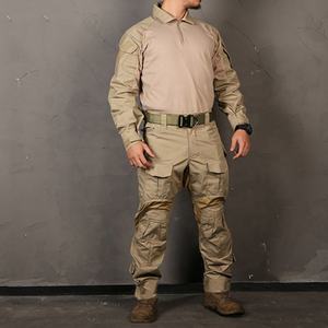 ชุดยุทธวิธี G3 เสื้อและกางเกงพร้อมแผ่นรองเข่า ทำจากไนลอนและโพลีเอสเตอร์ สำหรับการล่าสัตว์ - Product Image 3