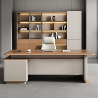 Bureau de direction moderne en bois de luxe, vente en gros directe d'usine, table de bureau design, table de travail de bureau moderne