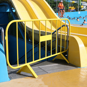 Barrières de sécurité routière et événementielle haut de gamme en acier à faible teneur en carbone, revêtement poudré, écologiques et durables, fournie directement par l'usine - Product Image 2